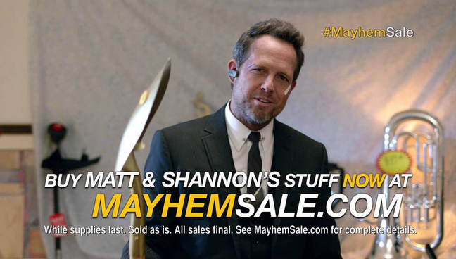 mayhem commercials